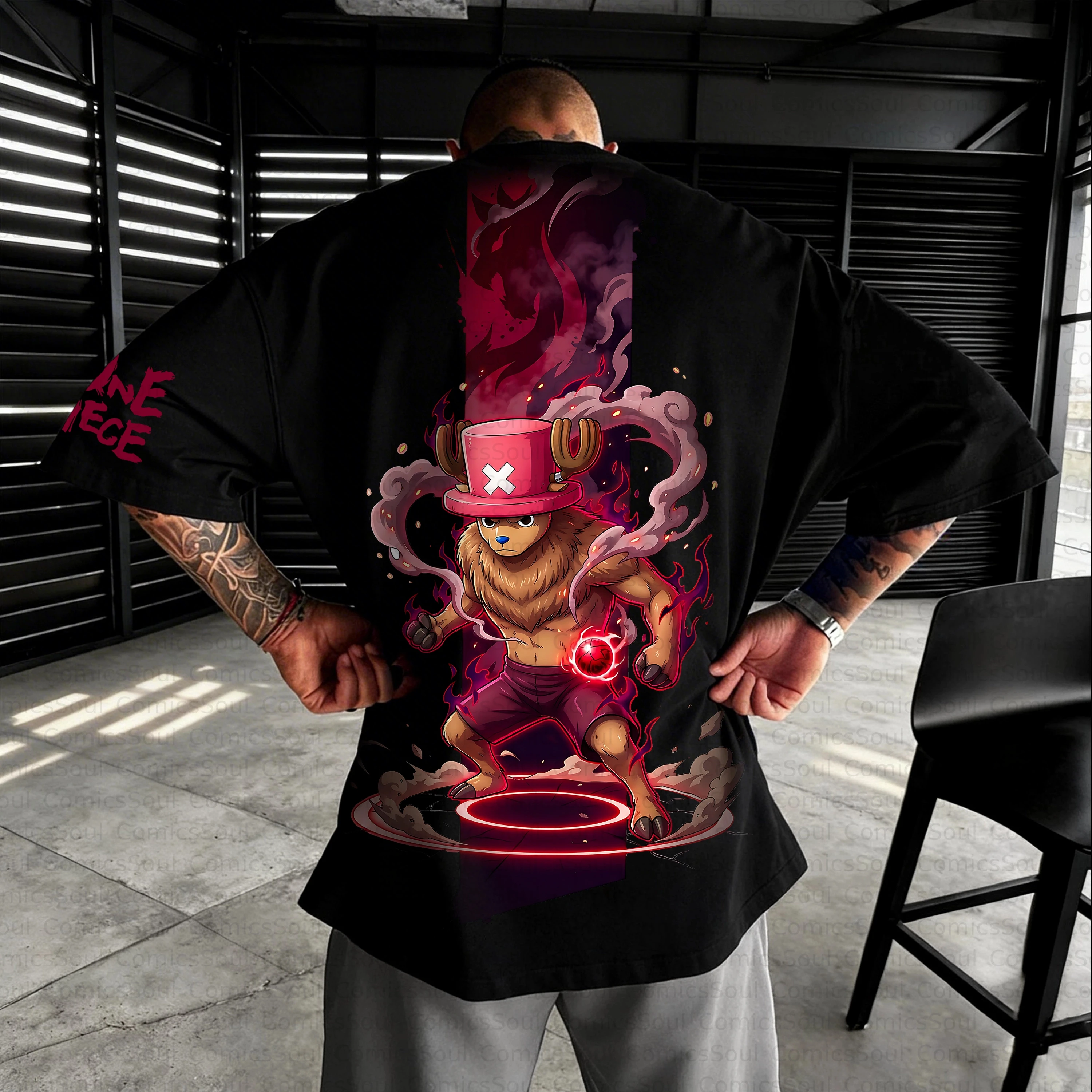 One Piece Black Series Printed Cotton Short Sleeve Loose Men's and Women's Summer Breathable Sports Round Neck T-shirt
One Piece Black Series Printed Cotton Short Sleeve Loose Men's and Women's Summer Breathable Sports Round Neck T-shirt