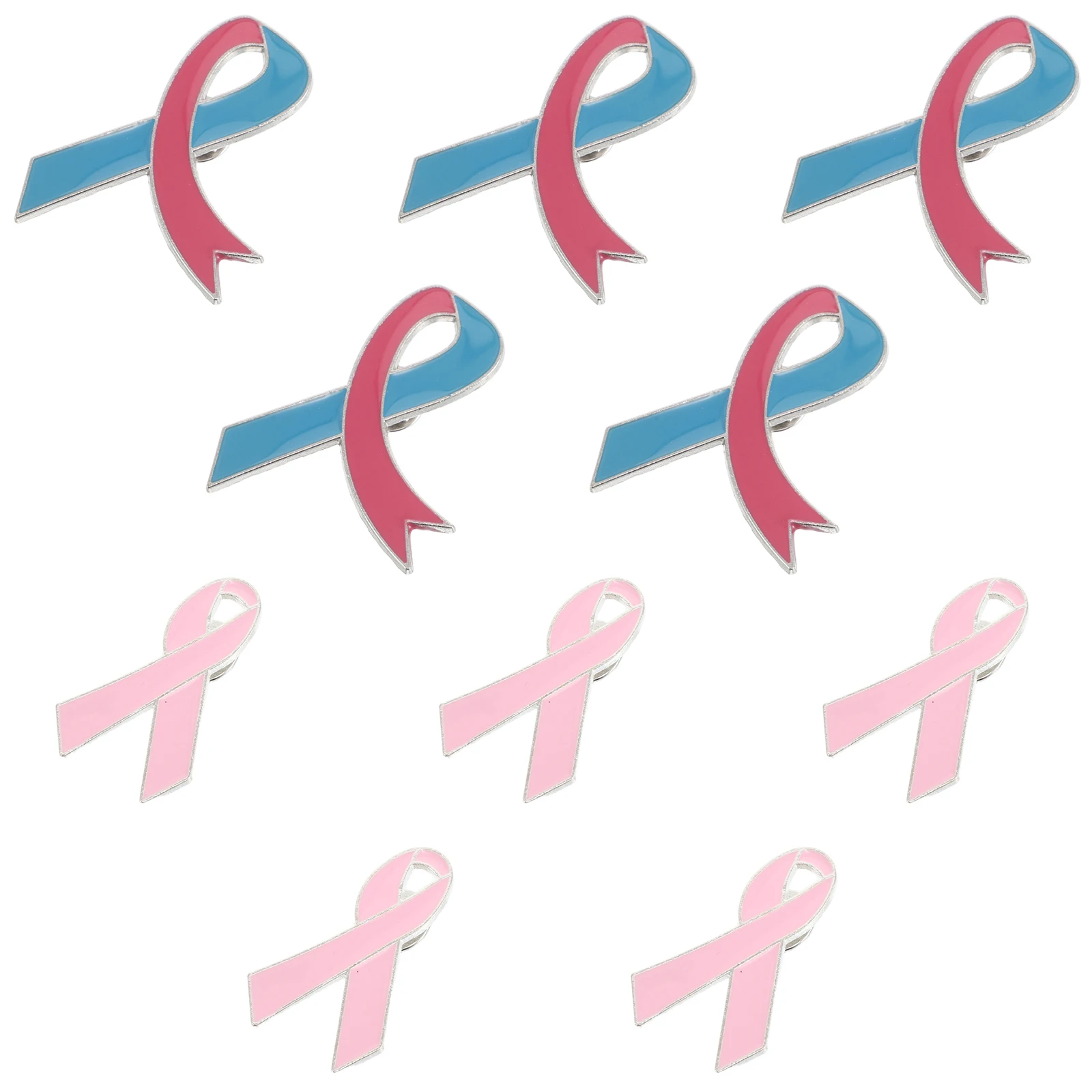 10pcs Pink Ribbon Brooch Pin Awareness Lapel Badge Charity Zinc Alloy Breast Support Women Accessories
10pcs Pink Ribbon Brooch Pin Awareness Lapel Badge Charity Zinc Alloy Breast Support Women Accessories