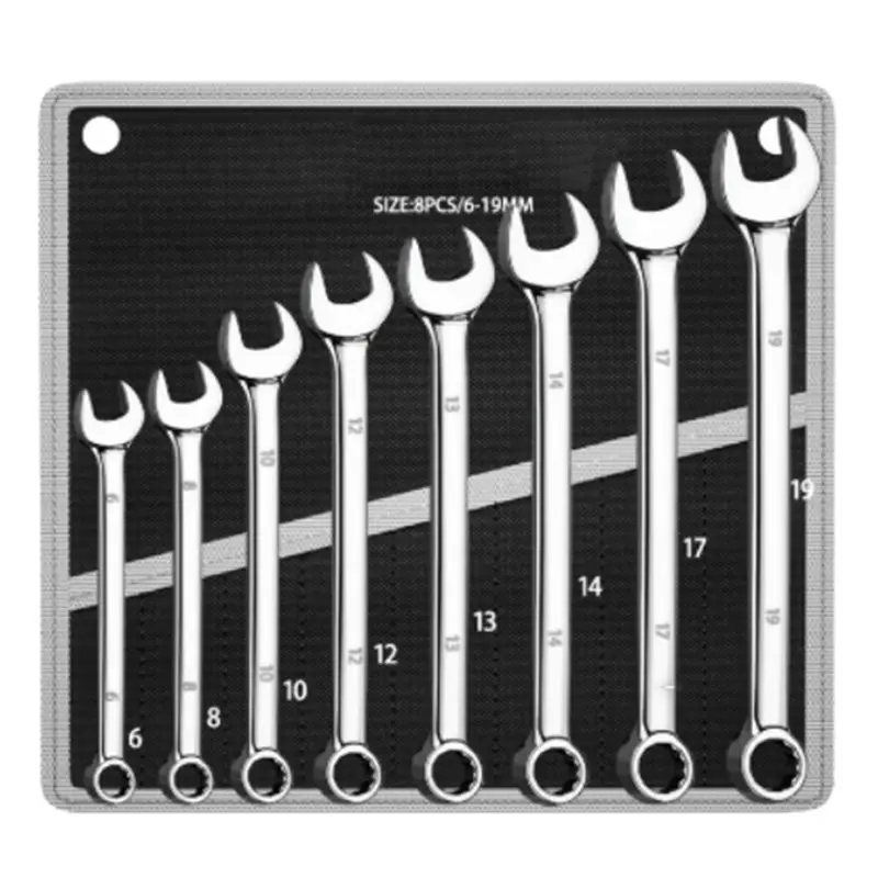 WORTHOWN-Combination Spanner Set, 8 Piece Set, 6-19Mm Range, High-Performance Quality,CR-V
WORTHOWN-Combination Spanner Set, 8 Piece Set, 6-19Mm Range, High-Performance Quality,CR-V