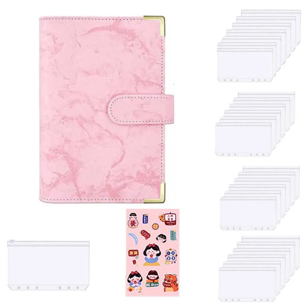 A6 Cash Budget Ledger Magnetic Button Cartoon Stickers Loose-leaf Notebook Diary Notepad Ruler PU Leather Folder Office
A6 Cash Budget Ledger Magnetic Button Cartoon Stickers Loose-leaf Notebook Diary Notepad Ruler PU Leather Folder Office