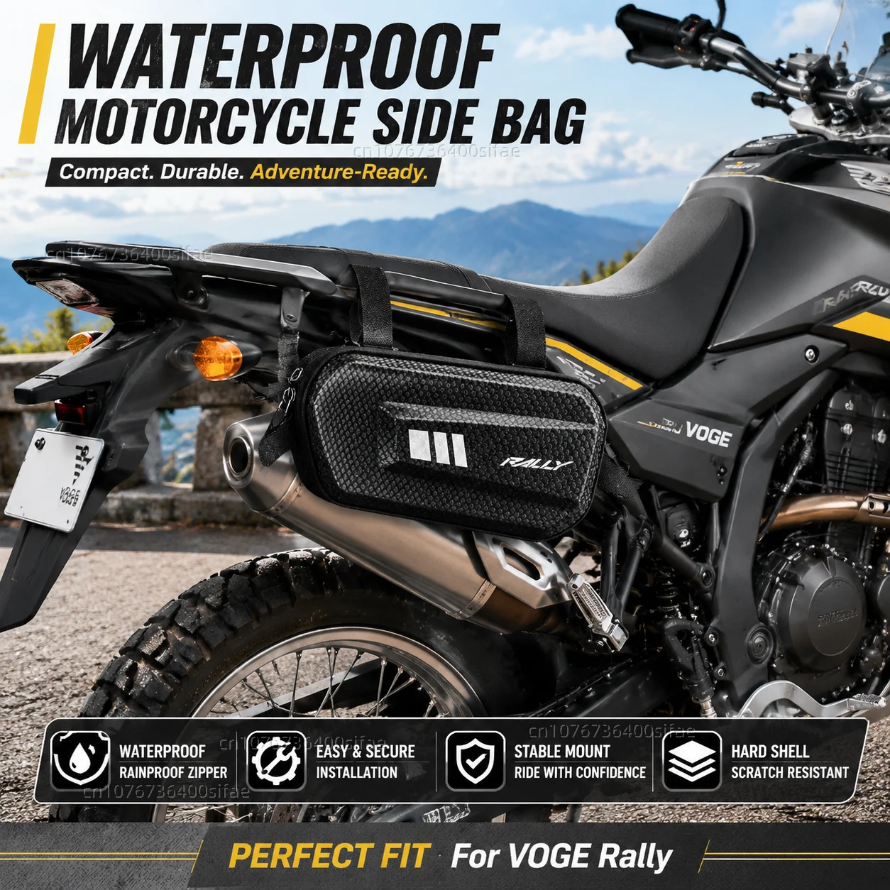 Motorcycle Side Bag Personalized Logo Waterproof Hard Shell Saddlebag For For VOGE DS525X/DS625X DS800X 300RR 500AC DSX 800/300
Motorcycle Side Bag Personalized Logo Waterproof Hard Shell Saddlebag For For VOGE DS525X/DS625X DS800X 300RR 500AC DSX 800/300