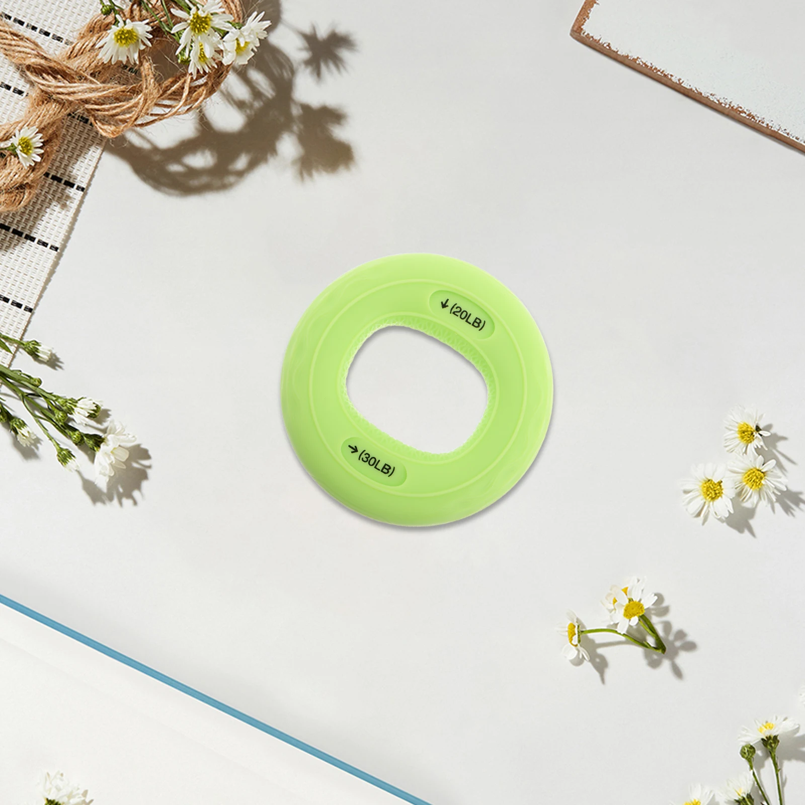 Grip Exercise Hand Grips Light Green Finger Strengthener Forearm Workout Equipment Dual Resistance Silicone Grip Ring Thumb
Grip Exercise Hand Grips Light Green Finger Strengthener Forearm Workout Equipment Dual Resistance Silicone Grip Ring Thumb