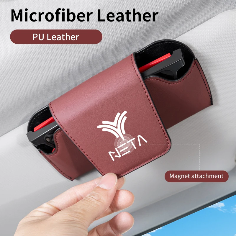 Universal Car Sun Visor Leather Sunglasses Case Organizer For NETA V Nezha U S GT 2022 2023 2024 Nezha NO1 NETA V
Universal Car Sun Visor Leather Sunglasses Case Organizer For NETA V Nezha U S GT 2022 2023 2024 Nezha NO1 NETA V