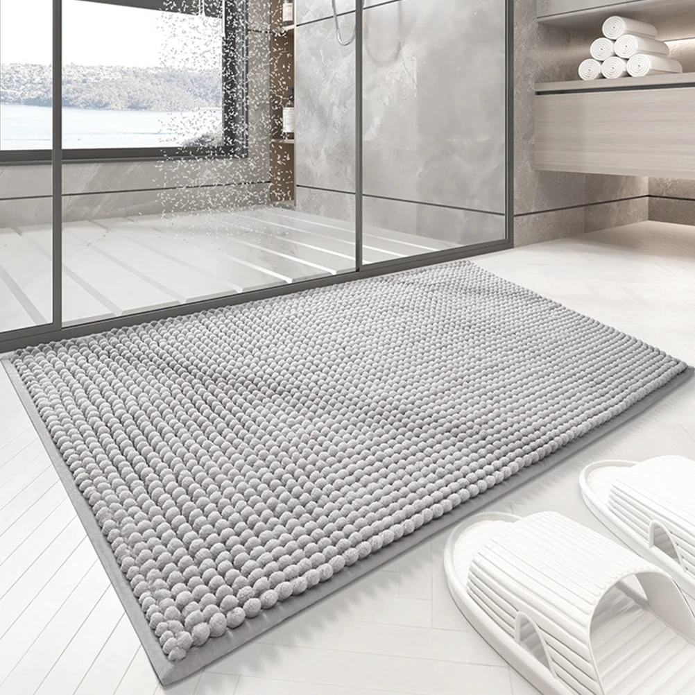 Противоскользящий коврик для ванной, водопоглощающий коврик для душа, моющаяся подушка для пола в ванной комнате, удобный коврик для входной двери, нескользящий ковер для
Противоскользящий коврик для ванной, водопоглощающий коврик для душа, моющаяся подушка для пола в ванной комнате, удобный коврик для входной двери, нескользящий ковер для