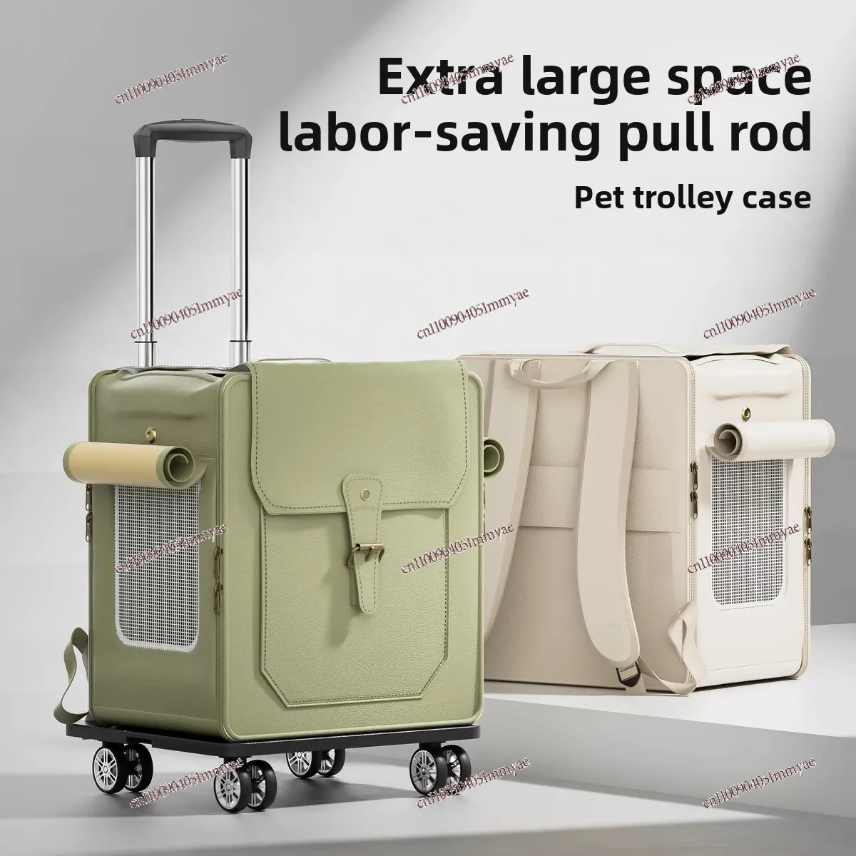 Cat bag Large capacity portable going out pet lightweight cat trolley backpack
Cat bag Large capacity portable going out pet lightweight cat trolley backpack