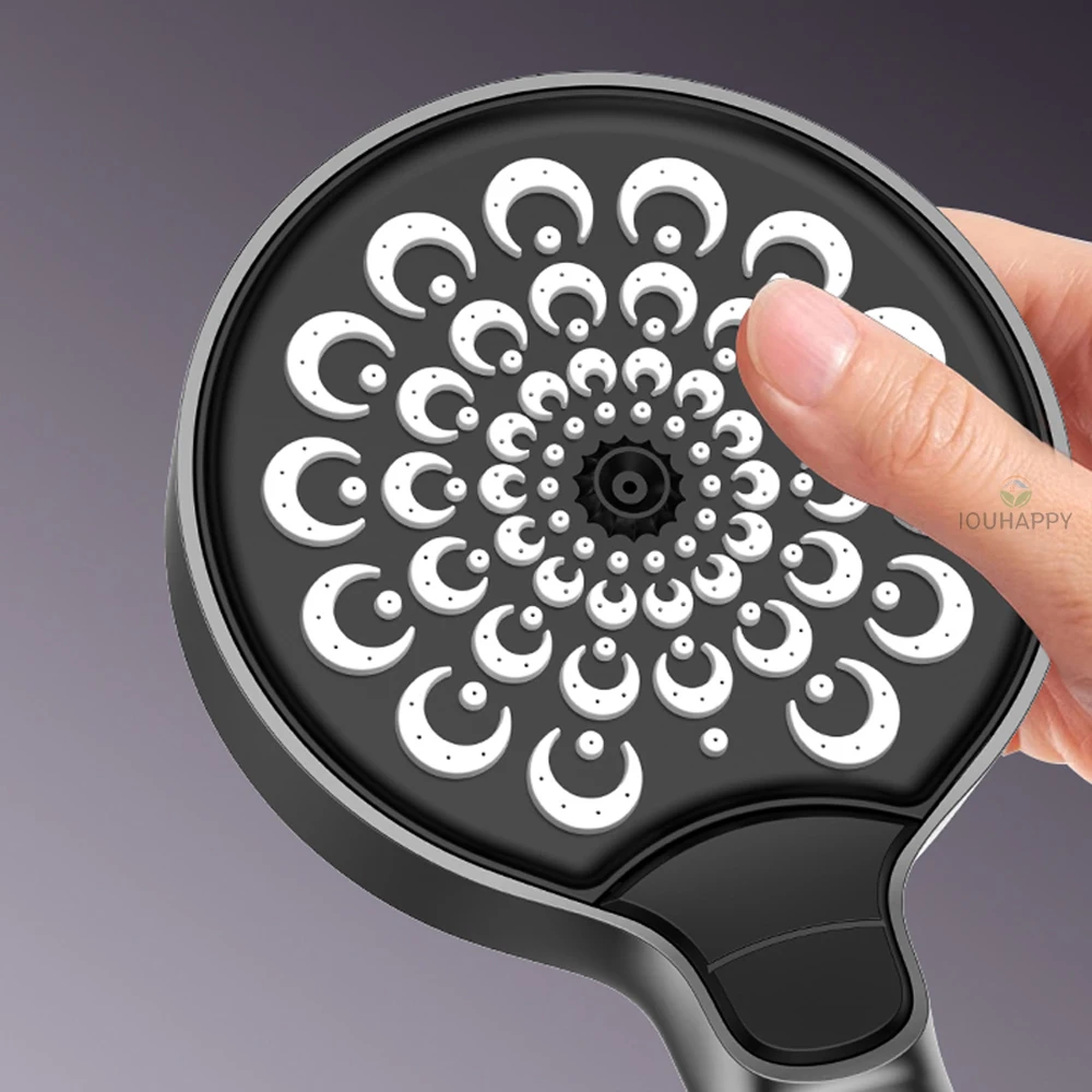 High Pressure Shower Head Water Saving Adjustable 3 Spray Modes Large Outlet Showerhead Handheld Hotel Bathroom Accessories
High Pressure Shower Head Water Saving Adjustable 3 Spray Modes Large Outlet Showerhead Handheld Hotel Bathroom Accessories