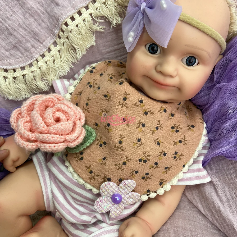 Maddie 20" Lifelike Silicone Reborn Baby Dollhand Painted Veins & Skin Textures Reborn Bebe Girl Blue Eyes Weighted Art Doll
Maddie 20" Lifelike Silicone Reborn Baby Dollhand Painted Veins & Skin Textures Reborn Bebe Girl Blue Eyes Weighted Art Doll