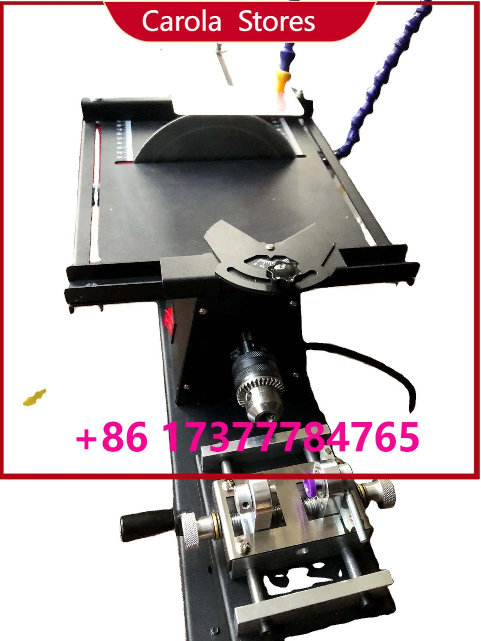 Multifunctional all-in-one design completes rough cutting, shaping and fine polishing on beads and bangles with one machine.
Multifunctional all-in-one design completes rough cutting, shaping and fine polishing on beads and bangles with one machine.