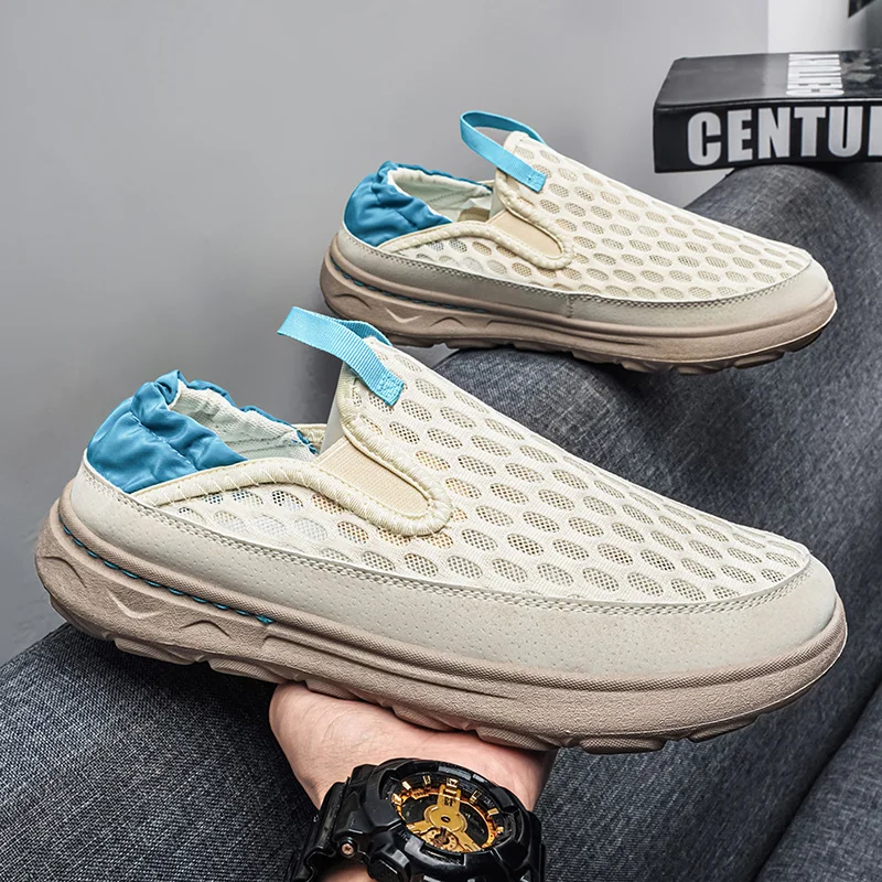 Men Summer New Slip-On Sports Casual Shoes, Breathable Mesh Footwear, Lightweight Anti-Slip Wearable Lazy Shoes
Men Summer New Slip-On Sports Casual Shoes, Breathable Mesh Footwear, Lightweight Anti-Slip Wearable Lazy Shoes