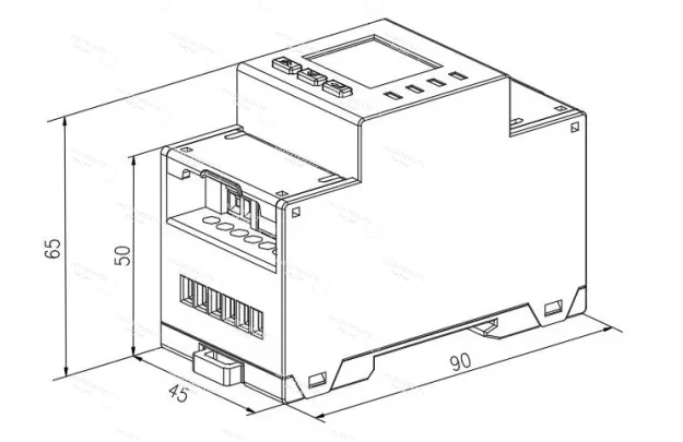 Двунаправленный счетчик энергии Acrel ADL400N-CT/D10 на DIN-рейку 35 мм, 80А, малогабаритный, с 3 трансформаторами тока для солнечных фотоэлектрических систем
Двунаправленный счетчик энергии Acrel ADL400N-CT/D10 на DIN-рейку 35 мм, 80А, малогабаритный, с 3 трансформаторами тока для солнечных фотоэлектрических систем