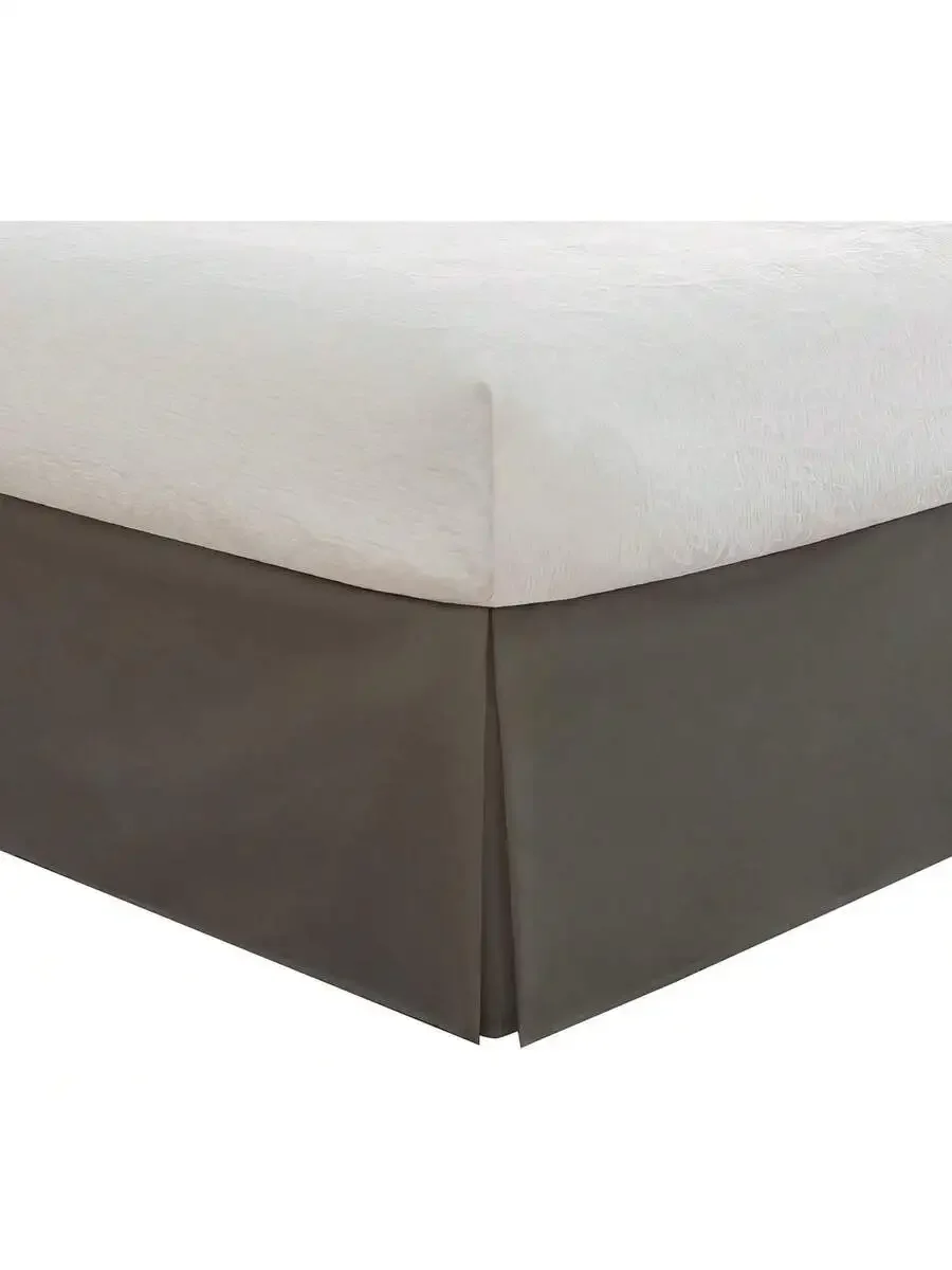 Classic Tailored Microfiber Bed Skirt 14 Inch Drop King Size Ivory
Classic Tailored Microfiber Bed Skirt 14 Inch Drop King Size Ivory