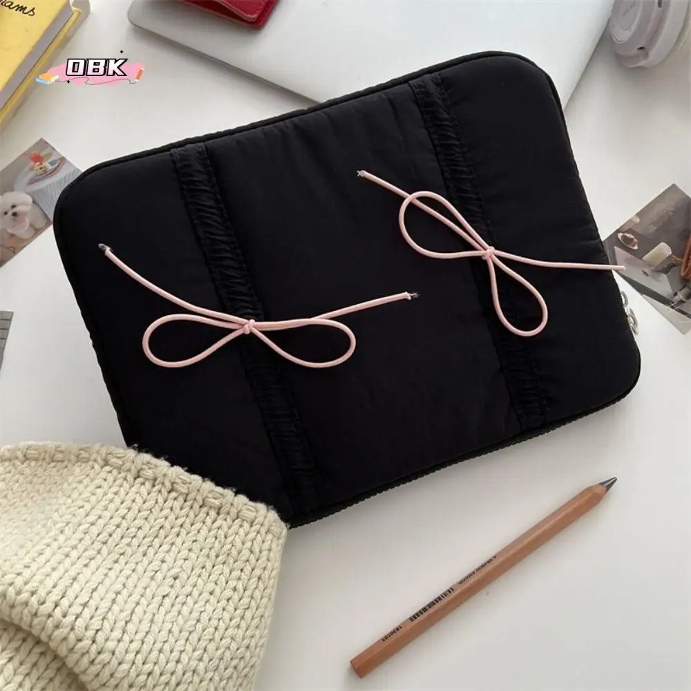 Portable Bow Tablet Protective Case Large Capacity Puffy Tablet Sleeve Bag Embroidered Cute Laptop Notebook Case Girl
Portable Bow Tablet Protective Case Large Capacity Puffy Tablet Sleeve Bag Embroidered Cute Laptop Notebook Case Girl