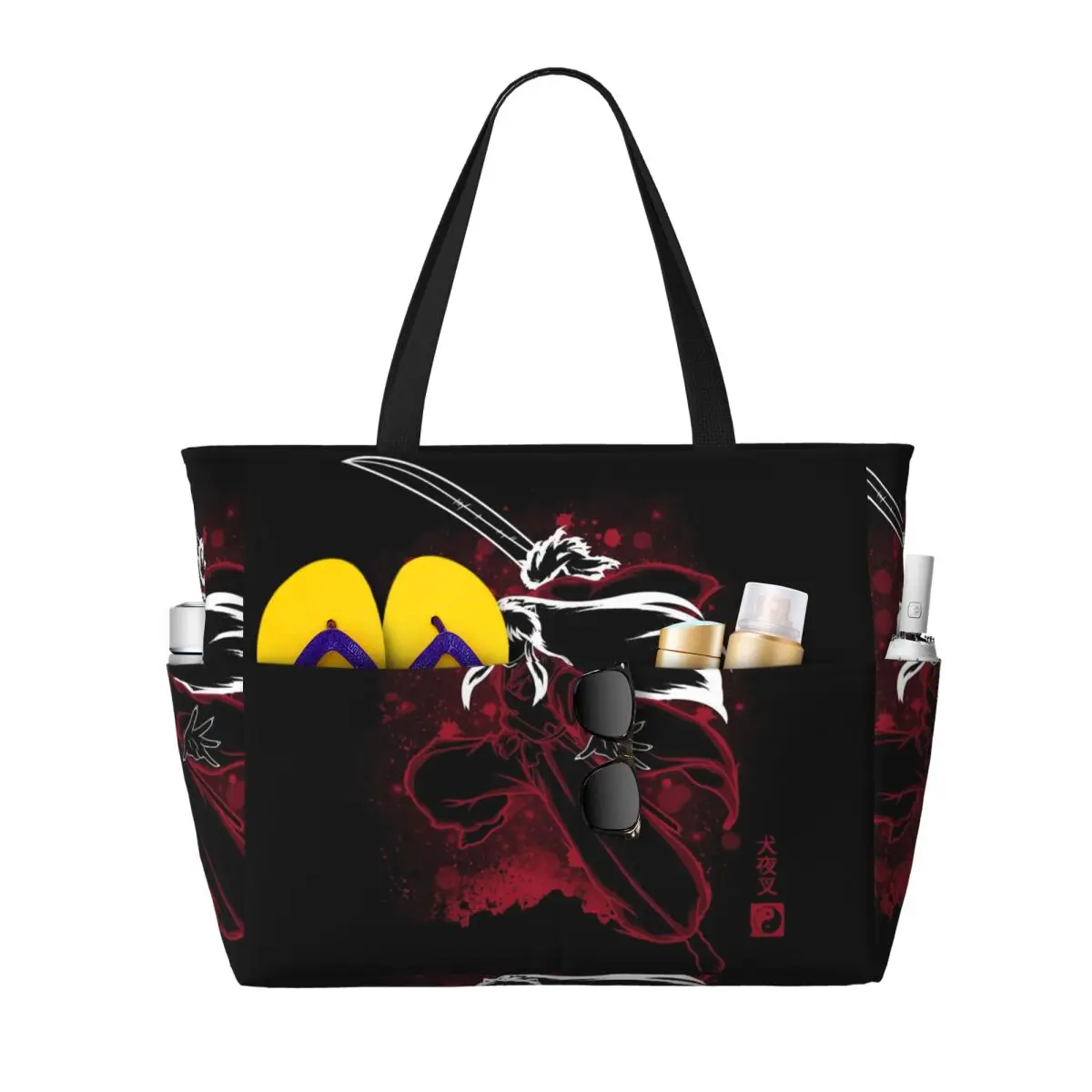 Manga Kimono Inuyasha Sesshomaru Beach Tote Bag Sport Gym Yoga Duffle Large Tote Bag Women Travel Bag Fitness bag
Manga Kimono Inuyasha Sesshomaru Beach Tote Bag Sport Gym Yoga Duffle Large Tote Bag Women Travel Bag Fitness bag
