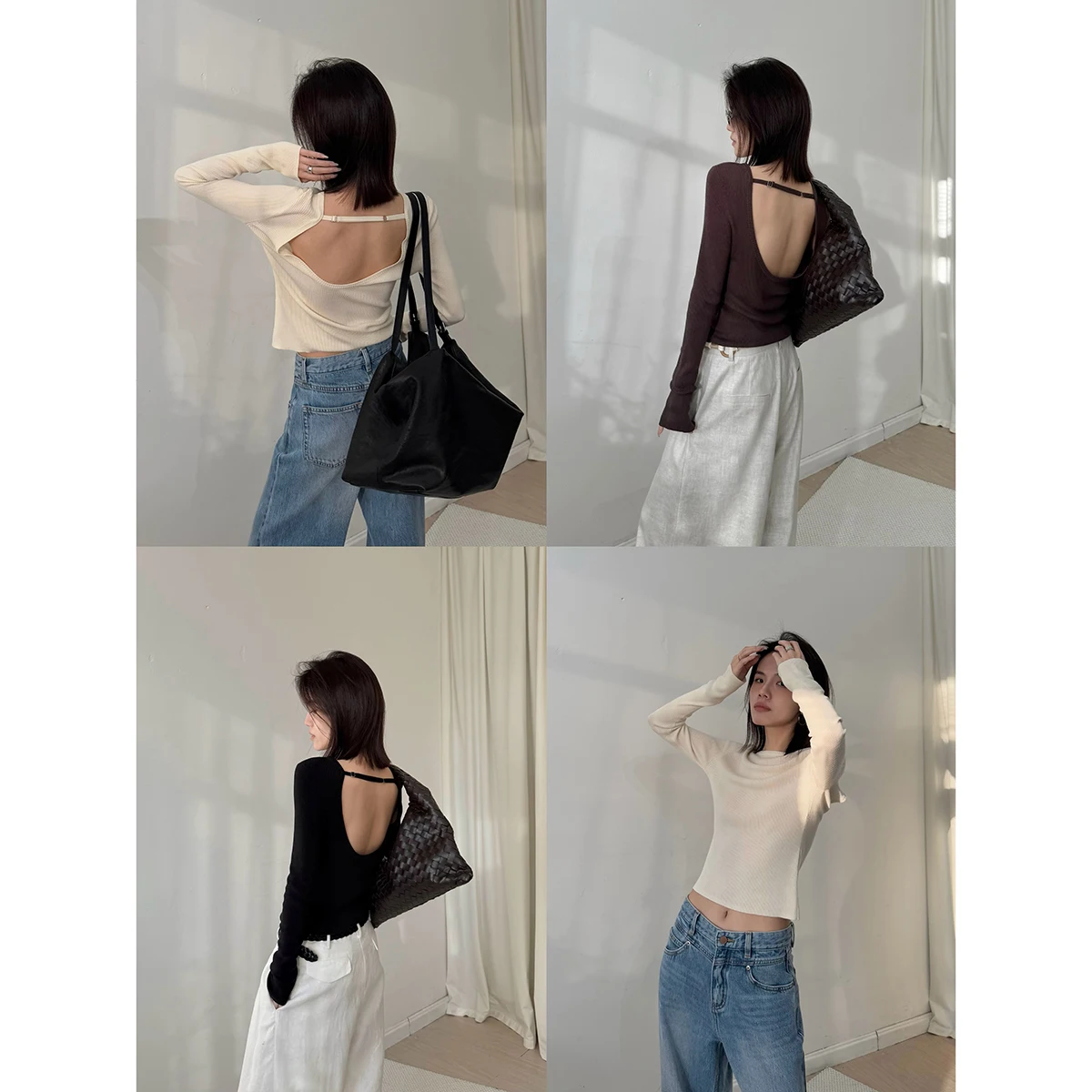 MUCCHIC round Ne Bal Long Sve Knitted Top Women's Soft Acetate Fiber Casual Commute Sle Comfortable Breathable
MUCCHIC round Ne Bal Long Sve Knitted Top Women's Soft Acetate Fiber Casual Commute Sle Comfortable Breathable
