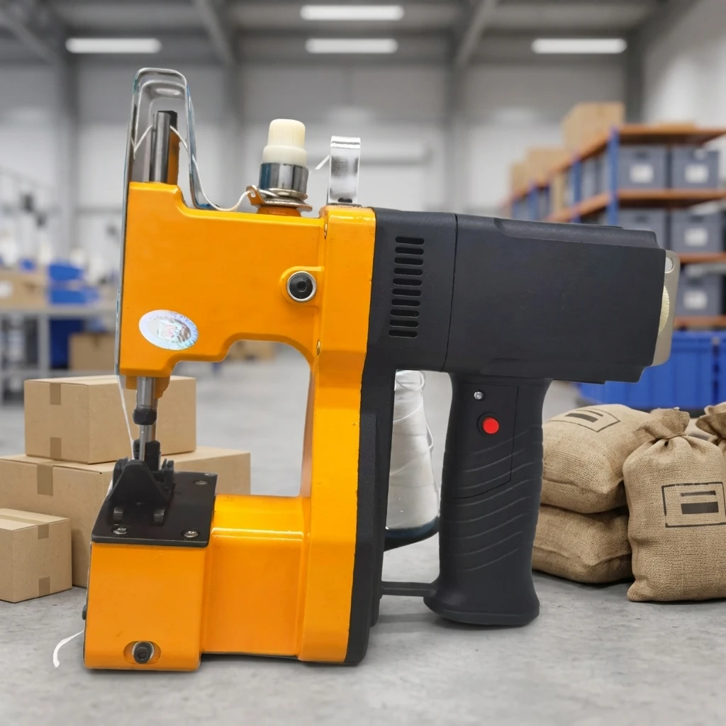 JUKKY HOT SALE GK 9-370 High Speed Portable Bag Closer Sewing Machine Easy Operated for Openings of Gunny Sack Cloth Bag
JUKKY HOT SALE GK 9-370 High Speed Portable Bag Closer Sewing Machine Easy Operated for Openings of Gunny Sack Cloth Bag
