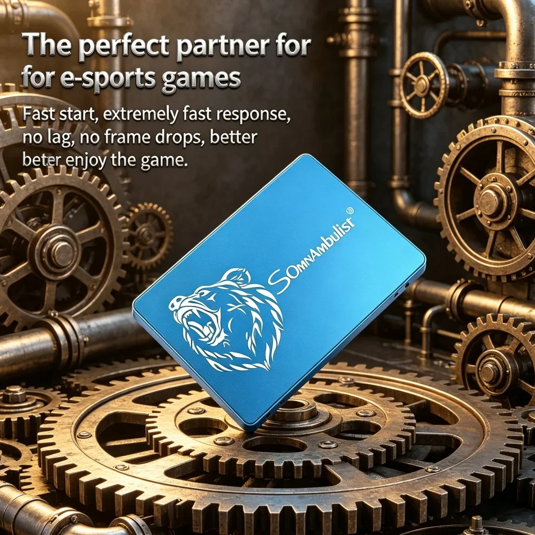 Hot Sale Stable Running SomnAmbulist SSD Sata3 128GB 240GB 256GB 480GB 512GB 960GB 1TB 2TB Solid State Drive for Laptop Desktop
Hot Sale Stable Running SomnAmbulist SSD Sata3 128GB 240GB 256GB 480GB 512GB 960GB 1TB 2TB Solid State Drive for Laptop Desktop