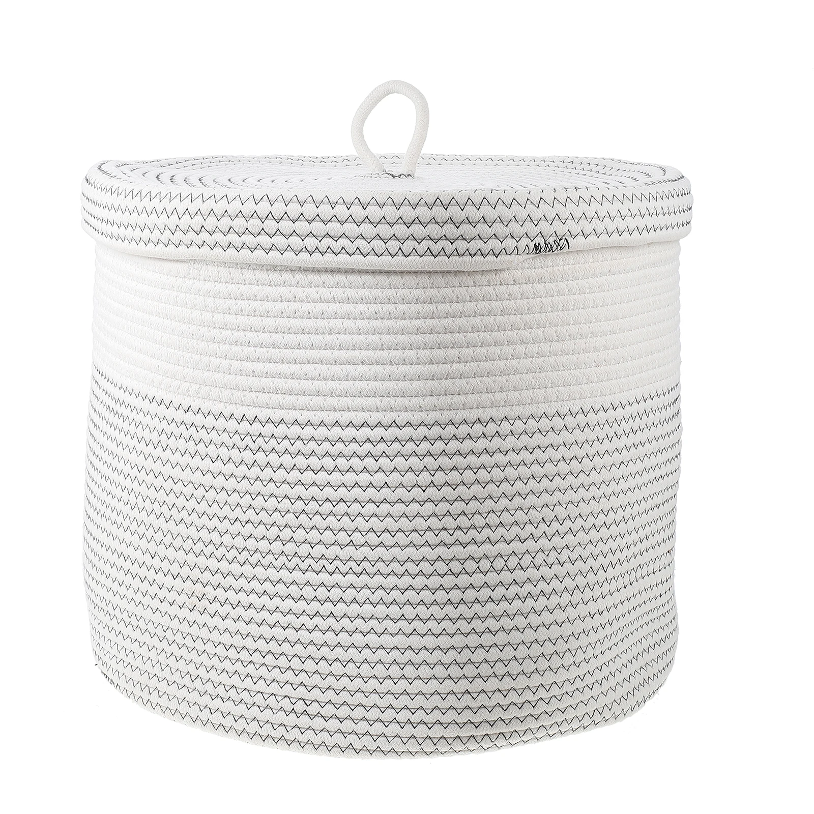 Cotton Rope Storage Basket Clothes Container Bedroom Woven ganizer Toy Book Laundry Room Utility Case Storage Solution
Cotton Rope Storage Basket Clothes Container Bedroom Woven ganizer Toy Book Laundry Room Utility Case Storage Solution