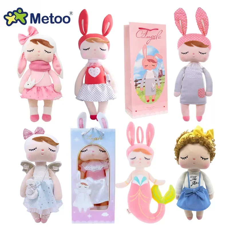 Metoo Angela Doll Rabbit with Paper Bag Boxed Stuffed Animals Plush Toys Sleep Dolls Kids Appease Baby Birthday Holiday Gifts
Metoo Angela Doll Rabbit with Paper Bag Boxed Stuffed Animals Plush Toys Sleep Dolls Kids Appease Baby Birthday Holiday Gifts