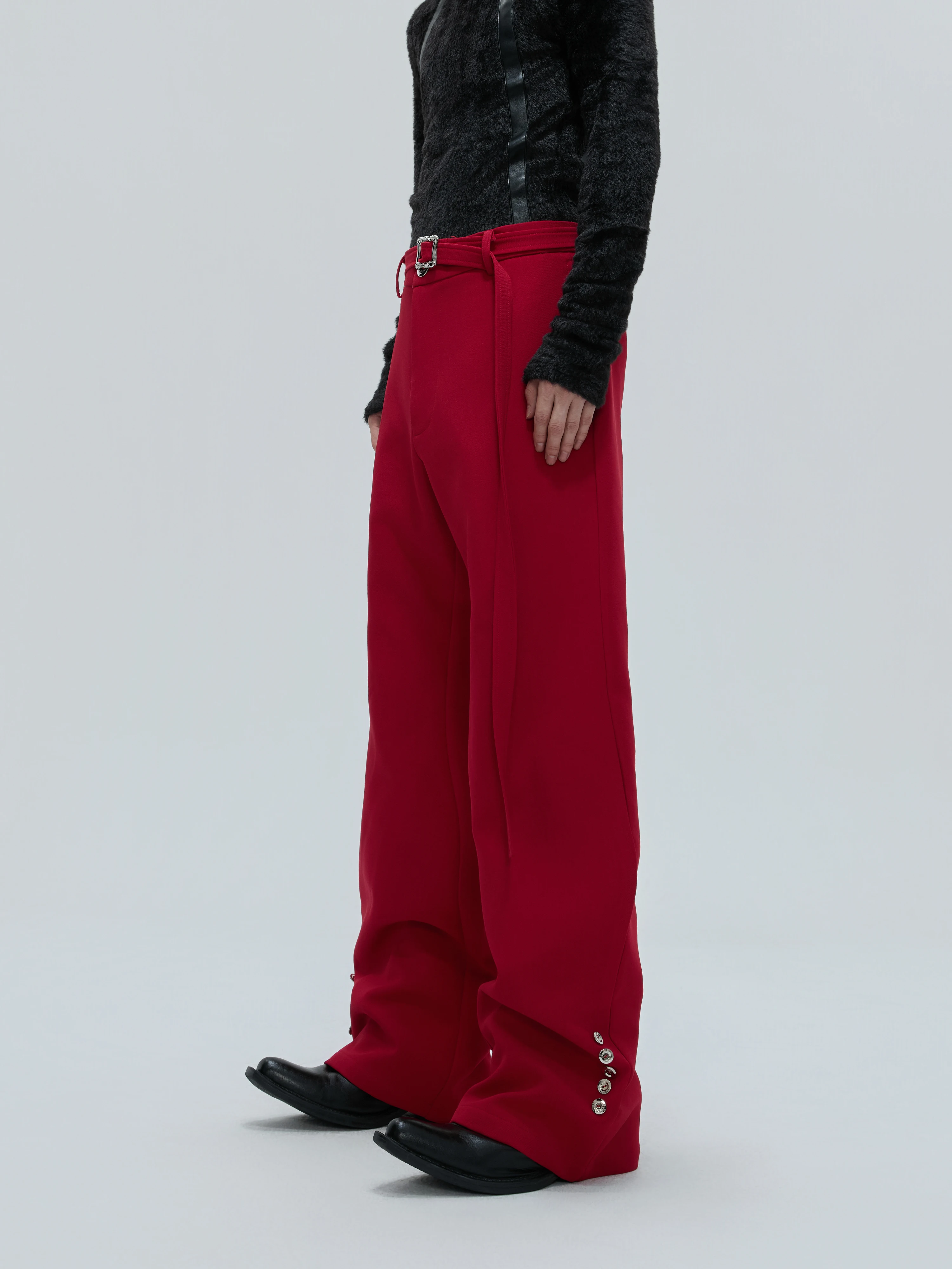 ArguE CulturE Men's Slim Fit Casual Pants Bell Bottoms with Furry Sashes Metal Button Long Trousers Youth Fashion Polyester
ArguE CulturE Men's Slim Fit Casual Pants Bell Bottoms with Furry Sashes Metal Button Long Trousers Youth Fashion Polyester