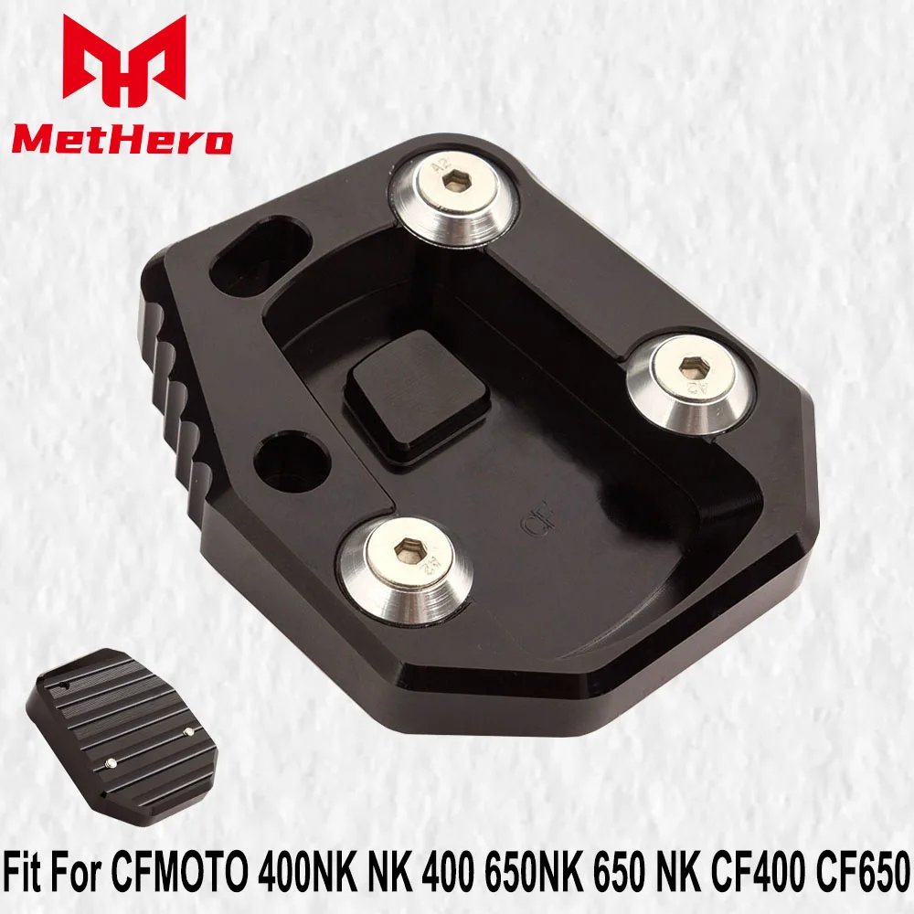 Fit For CFMOTO 400NK NK 400 650NK 650 NK CF400 CF650 Motorcycle Kickstand Footside Side Stand Extension Englarger Plate Padfor
Fit For CFMOTO 400NK NK 400 650NK 650 NK CF400 CF650 Motorcycle Kickstand Footside Side Stand Extension Englarger Plate Padfor