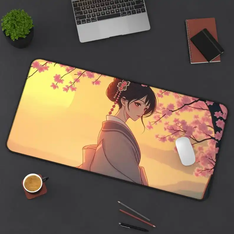 Girl Under The Cherry Blossoms Mouse Pad,cute Desktop Decoration, Non-slip and Waterproof Mousepad,the Perfect Gift for A Friend
Girl Under The Cherry Blossoms Mouse Pad,cute Desktop Decoration, Non-slip and Waterproof Mousepad,the Perfect Gift for A Friend