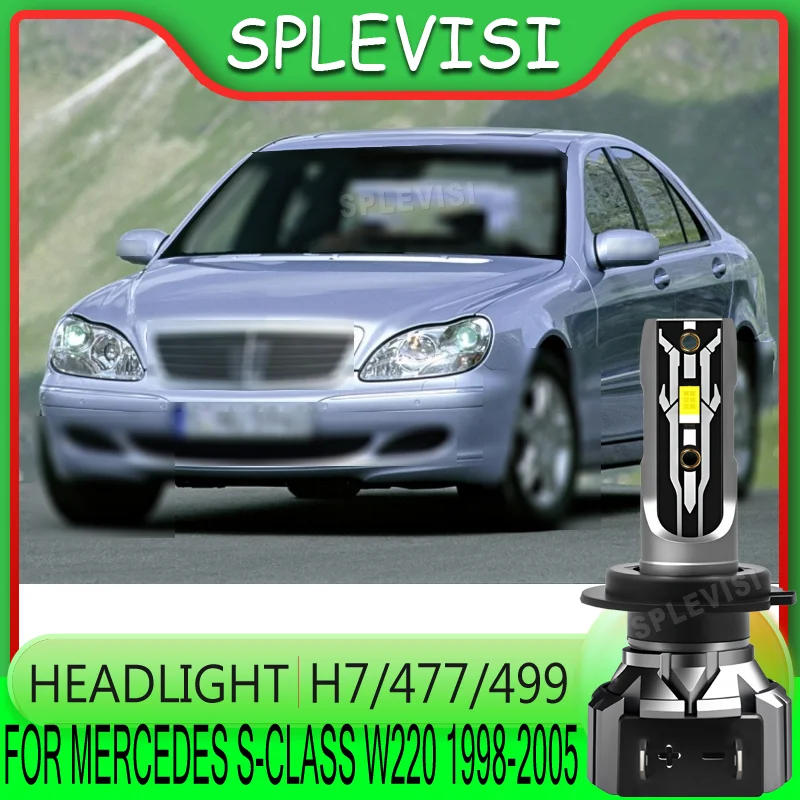Shockproof No Dark Spots Easy Plug-and-Play Install Waterproof h7 Headlight For Mercedes S-Class W220 1998-2002 2003 2004 2005
Shockproof No Dark Spots Easy Plug-and-Play Install Waterproof h7 Headlight For Mercedes S-Class W220 1998-2002 2003 2004 2005