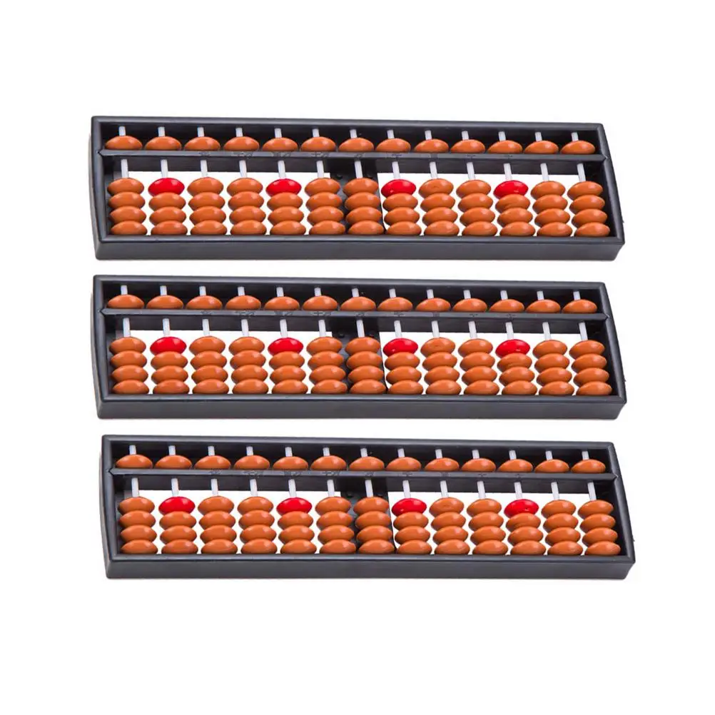3 Pcs Mini Abacus for Kids Math Chinese Manipulatives Toy Lightweight Portable Children Arithmetic Counting Tools Plastic Beads
3 Pcs Mini Abacus for Kids Math Chinese Manipulatives Toy Lightweight Portable Children Arithmetic Counting Tools Plastic Beads
