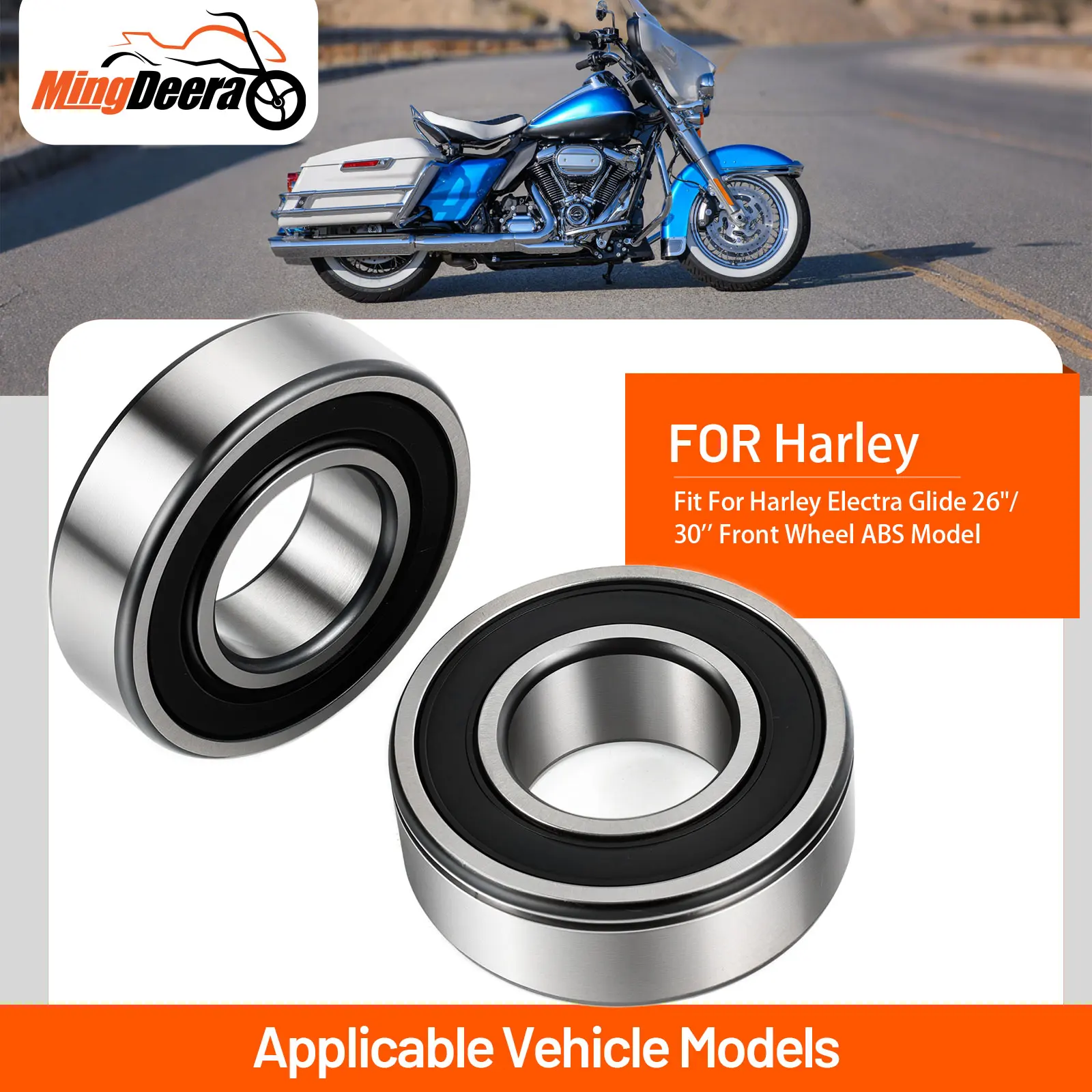 Motorcycle Sealed Ball Bearing Fit For Harley Models 18" ABS Front Wheels
Motorcycle Sealed Ball Bearing Fit For Harley Models 18" ABS Front Wheels