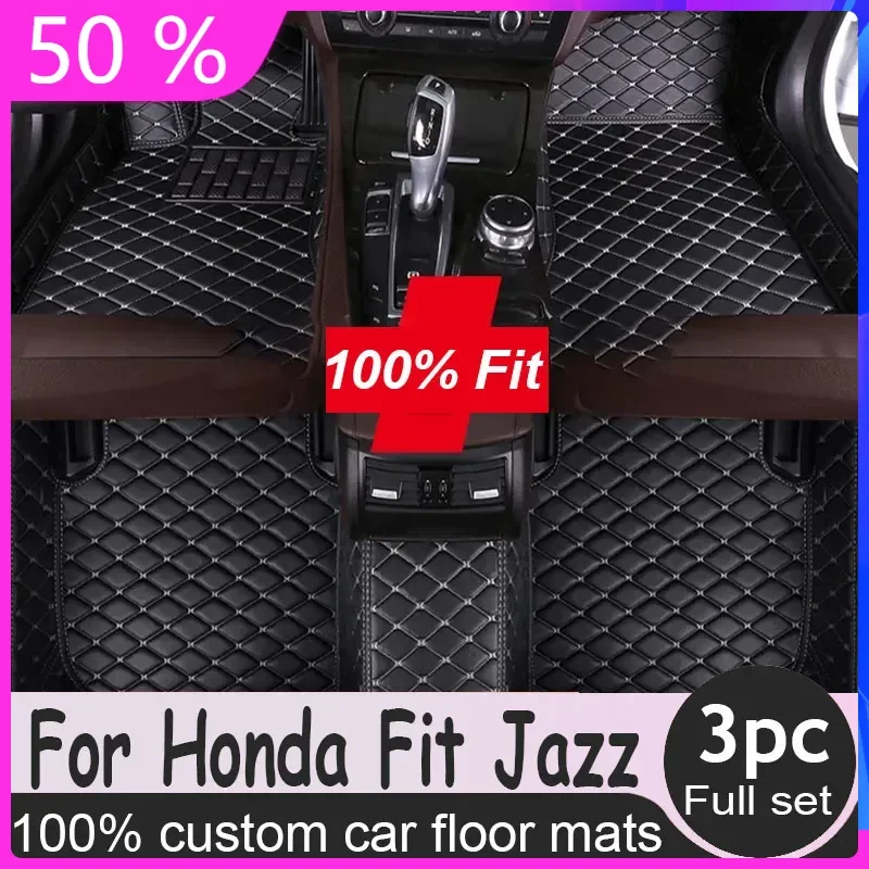 Коврики, автомобильные коврики для Honda Fit Jazz 2007 2006 2005 2004, Автомобильный интерьер, Стайлинг, защита, Водонепроницаемые кожаные коврики, украшение
Коврики, автомобильные коврики для Honda Fit Jazz 2007 2006 2005 2004, Автомобильный интерьер, Стайлинг, защита, Водонепроницаемые кожаные коврики, украшение