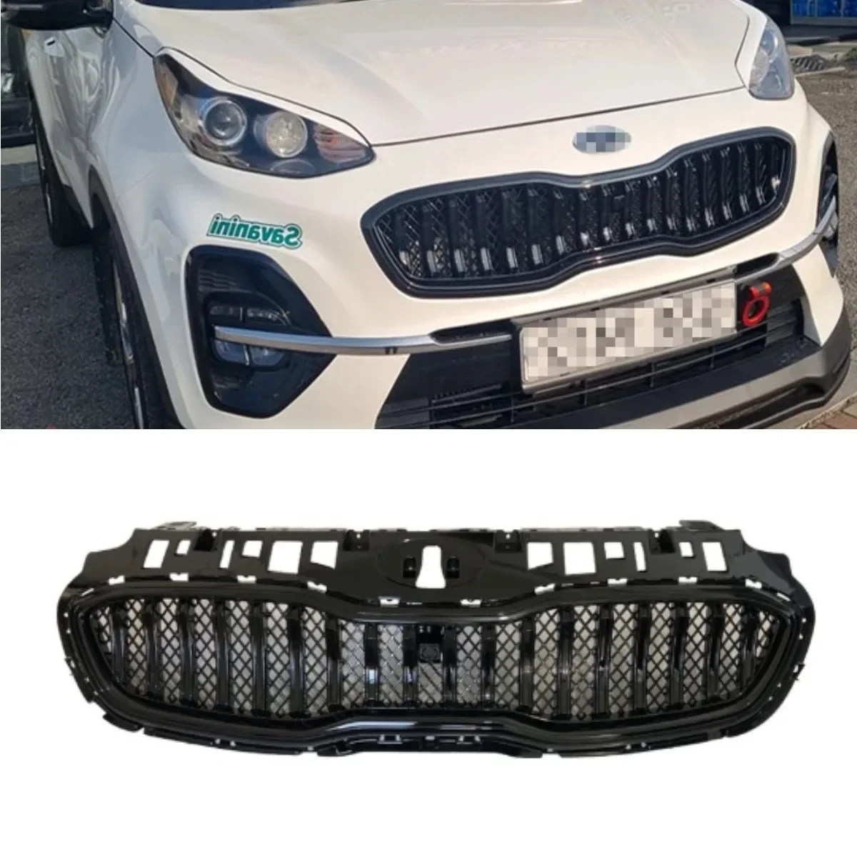 Car Bumper Grill Racing Grills Front Bumper Grille Body Kit Front Bumper Grill For KIA KX5 Sportage 2019-2021 Car Accessories
Car Bumper Grill Racing Grills Front Bumper Grille Body Kit Front Bumper Grill For KIA KX5 Sportage 2019-2021 Car Accessories