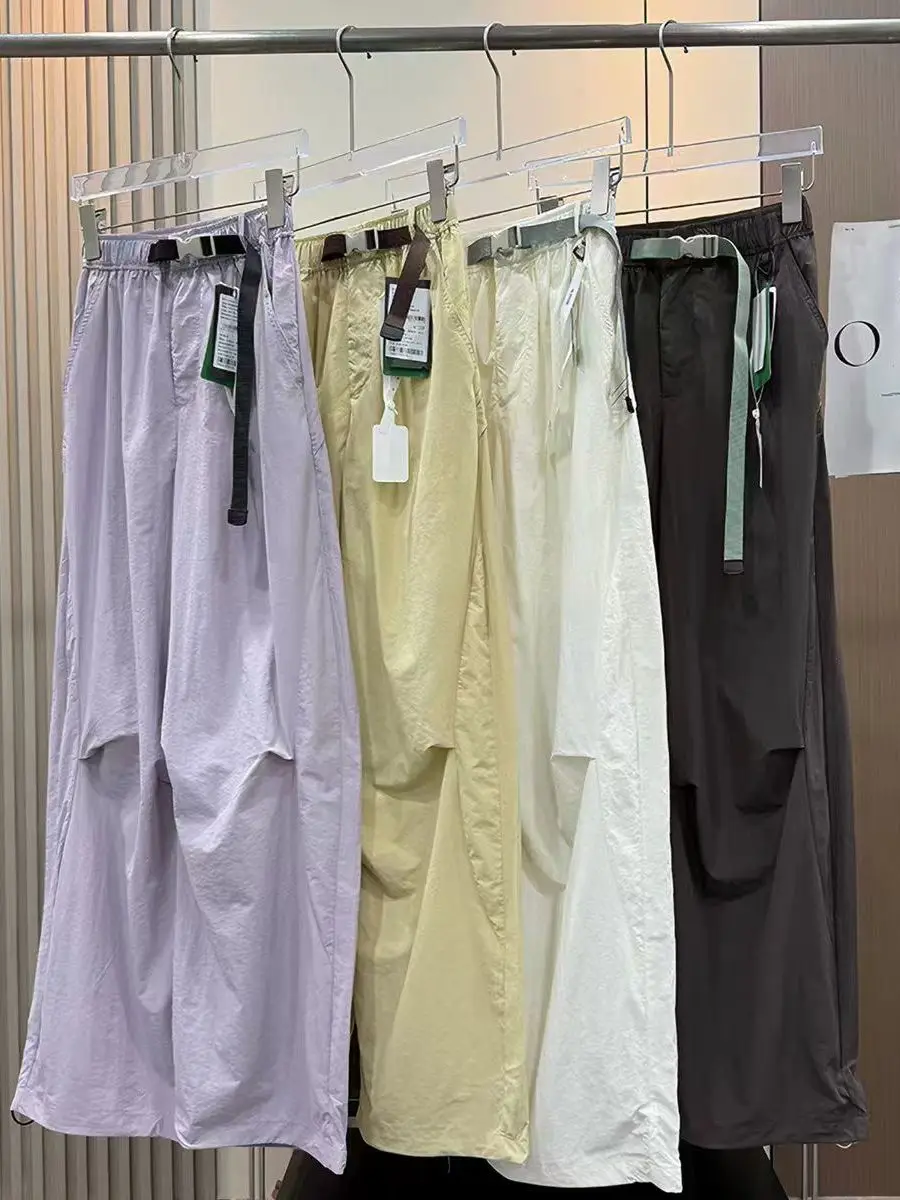 Outdoor Casual Lightweight Breathable Elastic Waist Loose Trousers Women's Summer Quick Dry Long Pants Workwear Trousers
Outdoor Casual Lightweight Breathable Elastic Waist Loose Trousers Women's Summer Quick Dry Long Pants Workwear Trousers