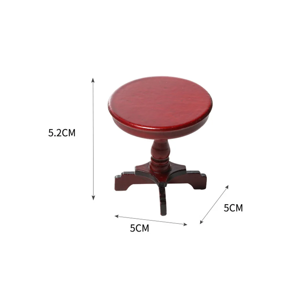 Small Round Table Wood Miniature House Furniture Decor - DIY Micro Table for Kids Imagination Play and Room Setup
Small Round Table Wood Miniature House Furniture Decor - DIY Micro Table for Kids Imagination Play and Room Setup
