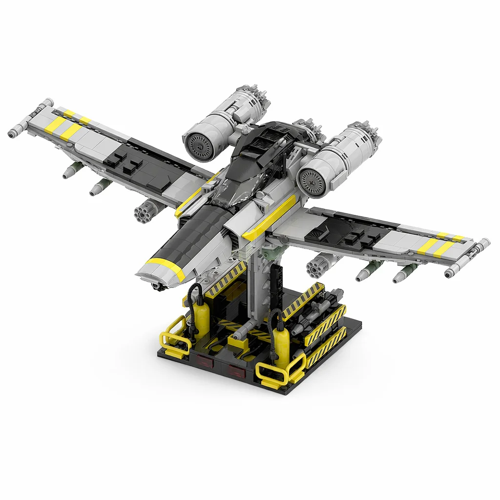 MOC Sci-Fi Space Fighter Building Blocks Set with Stand, DIY Jet Aircraft Model Bricks Toy Gift Compatible Blocks Decor
MOC Sci-Fi Space Fighter Building Blocks Set with Stand, DIY Jet Aircraft Model Bricks Toy Gift Compatible Blocks Decor