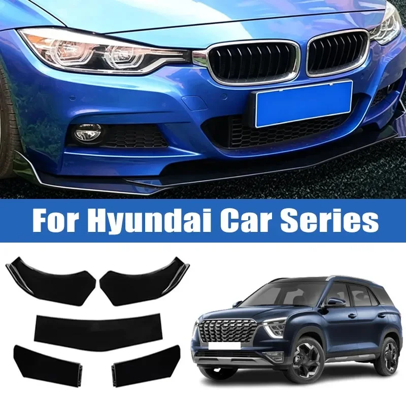 5Pcs Car Front Bumper Separator Bumper Lip Body Kit Duck Lip Separator For Hyundai Elantra Sonata Tucson SantaFe Kona Veloster
5Pcs Car Front Bumper Separator Bumper Lip Body Kit Duck Lip Separator For Hyundai Elantra Sonata Tucson SantaFe Kona Veloster