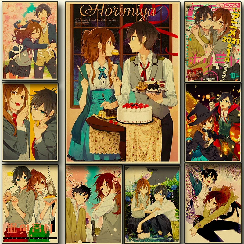 Horimiya Anime Print Retro For Girls Art Poster Decoration Wall Stickers For Living Room Home
Horimiya Anime Print Retro For Girls Art Poster Decoration Wall Stickers For Living Room Home
