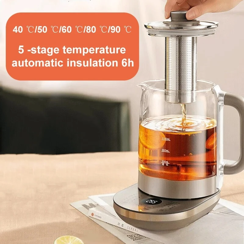 1.5L Mixing Electric Kettle Multi-functional Insulation Health Kettle 5-stage Temperature Household Kitchen Appliances
1.5L Mixing Electric Kettle Multi-functional Insulation Health Kettle 5-stage Temperature Household Kitchen Appliances