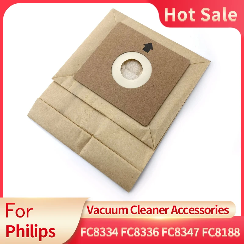 For Philips Paper Dust bag FC8334 FC8336 FC8347 FC8188 Electrolux ZW 1100-207 Midea/Haier/Sharp/Samsung Vacuum Cleaner Parts
For Philips Paper Dust bag FC8334 FC8336 FC8347 FC8188 Electrolux ZW 1100-207 Midea/Haier/Sharp/Samsung Vacuum Cleaner Parts