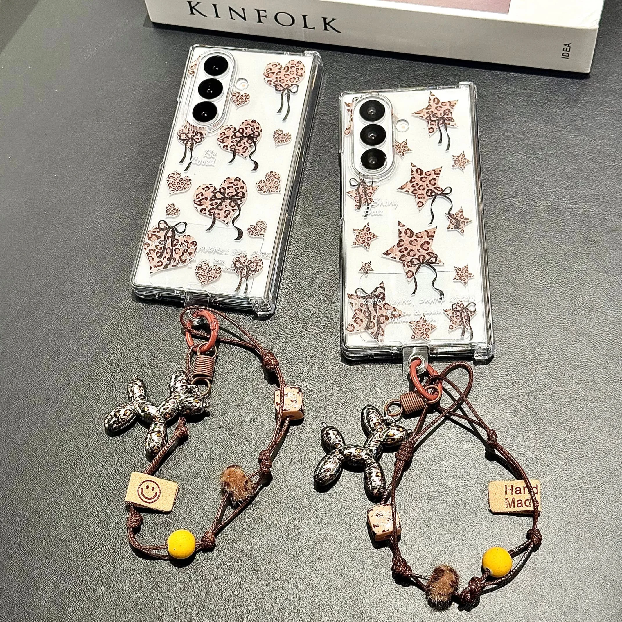 Back Cover For Samsung Galaxy Z Fold 7 6 5 4 Flip Case Leopard Star Love Wristband Bracelet Chain Hard Pc Shockproof Phone Case
Back Cover For Samsung Galaxy Z Fold 7 6 5 4 Flip Case Leopard Star Love Wristband Bracelet Chain Hard Pc Shockproof Phone Case