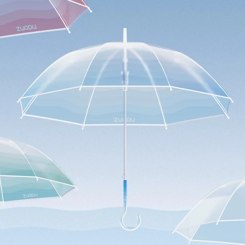 Jellyfish Transparent Long Handle Umbrella Waterproof Large Oversized Double Canopy Auto Lock Rustproof Heavy Duty Rain Cover
Jellyfish Transparent Long Handle Umbrella Waterproof Large Oversized Double Canopy Auto Lock Rustproof Heavy Duty Rain Cover