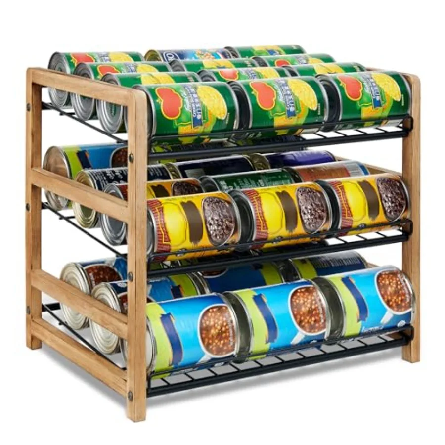 Can Organizer for Pantry 3-Tier Can Storage Organizer Pantry Soda Can Organizer Holds up to 36 Cans Holders for Pantry Cabinet
Can Organizer for Pantry 3-Tier Can Storage Organizer Pantry Soda Can Organizer Holds up to 36 Cans Holders for Pantry Cabinet