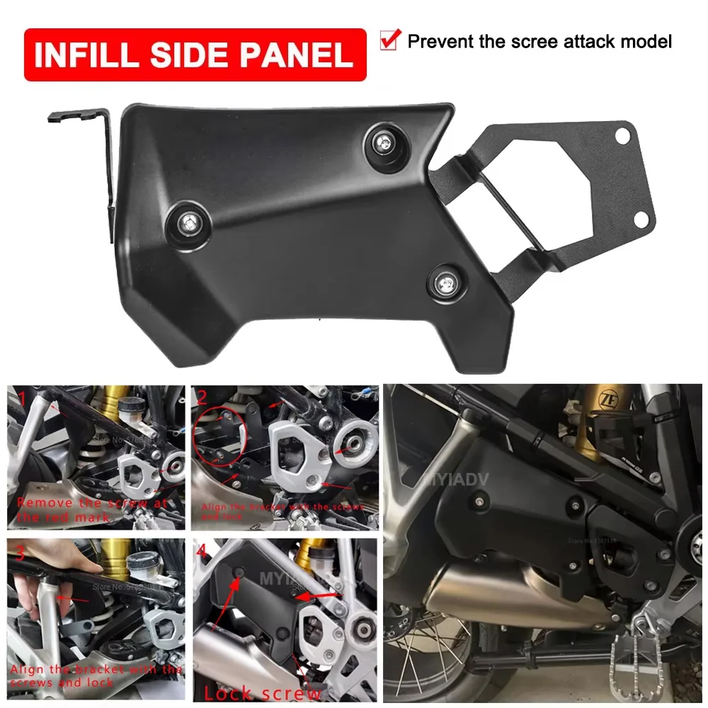 Motorcycle Exhaust Flap Cover For BMW R1250GS R1200GS LC 2013-2022 2023 Upper Side Panel Frame Guard Middle Infill Protector
Motorcycle Exhaust Flap Cover For BMW R1250GS R1200GS LC 2013-2022 2023 Upper Side Panel Frame Guard Middle Infill Protector