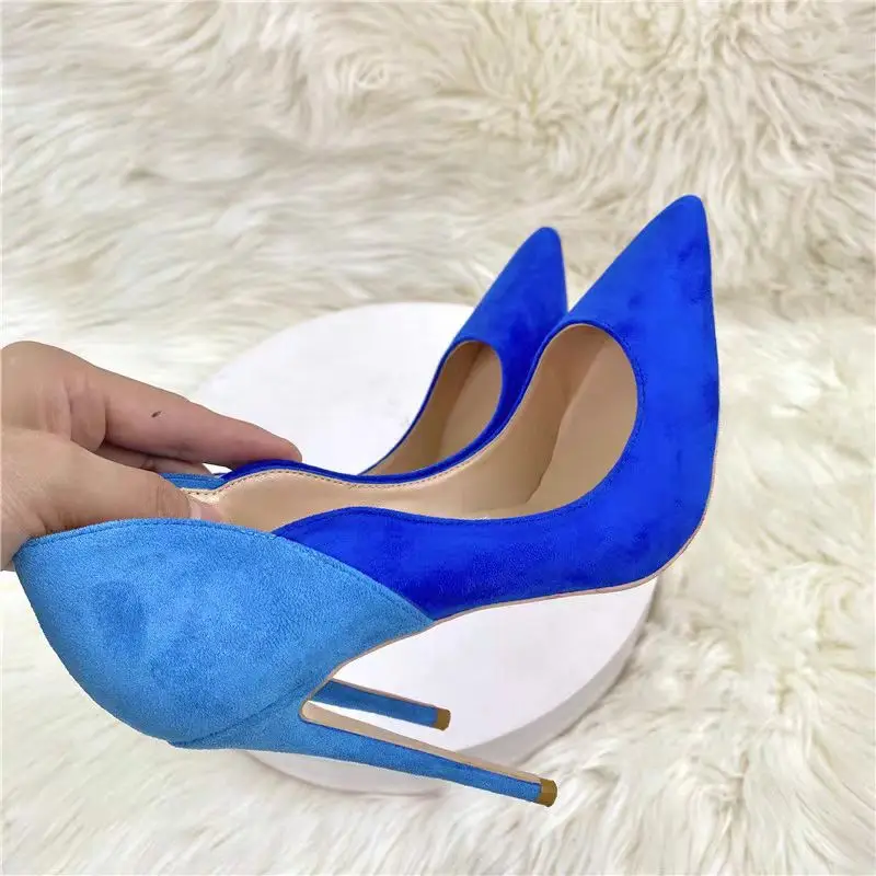 Blue Patchwork Slip On Shallow Pumps Thin High Heel Pointed Toe Fashion Sexy Summer Big Size 2024 Woman Shoes Zapatillas Mujer
Blue Patchwork Slip On Shallow Pumps Thin High Heel Pointed Toe Fashion Sexy Summer Big Size 2024 Woman Shoes Zapatillas Mujer