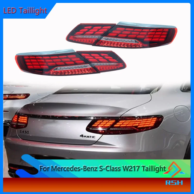 For Mercedes-Benz S-Class W217 Coupe Taillight Assembly Modification Dragon Scale LED Driving Brake Turn Signal Rear Lamp
For Mercedes-Benz S-Class W217 Coupe Taillight Assembly Modification Dragon Scale LED Driving Brake Turn Signal Rear Lamp
