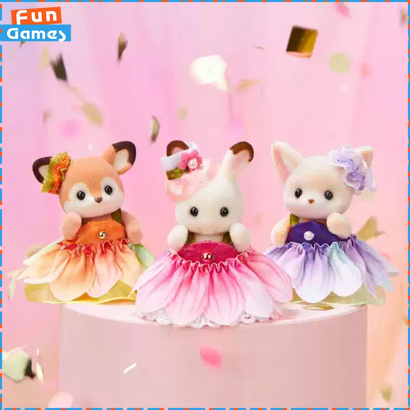 Sylvanian Families Flower Fairy Baby Gown Set Flocked Doll with Floral Outfit Pretend Play Toy Premium Collectible Girl Gift Set
Sylvanian Families Flower Fairy Baby Gown Set Flocked Doll with Floral Outfit Pretend Play Toy Premium Collectible Girl Gift Set