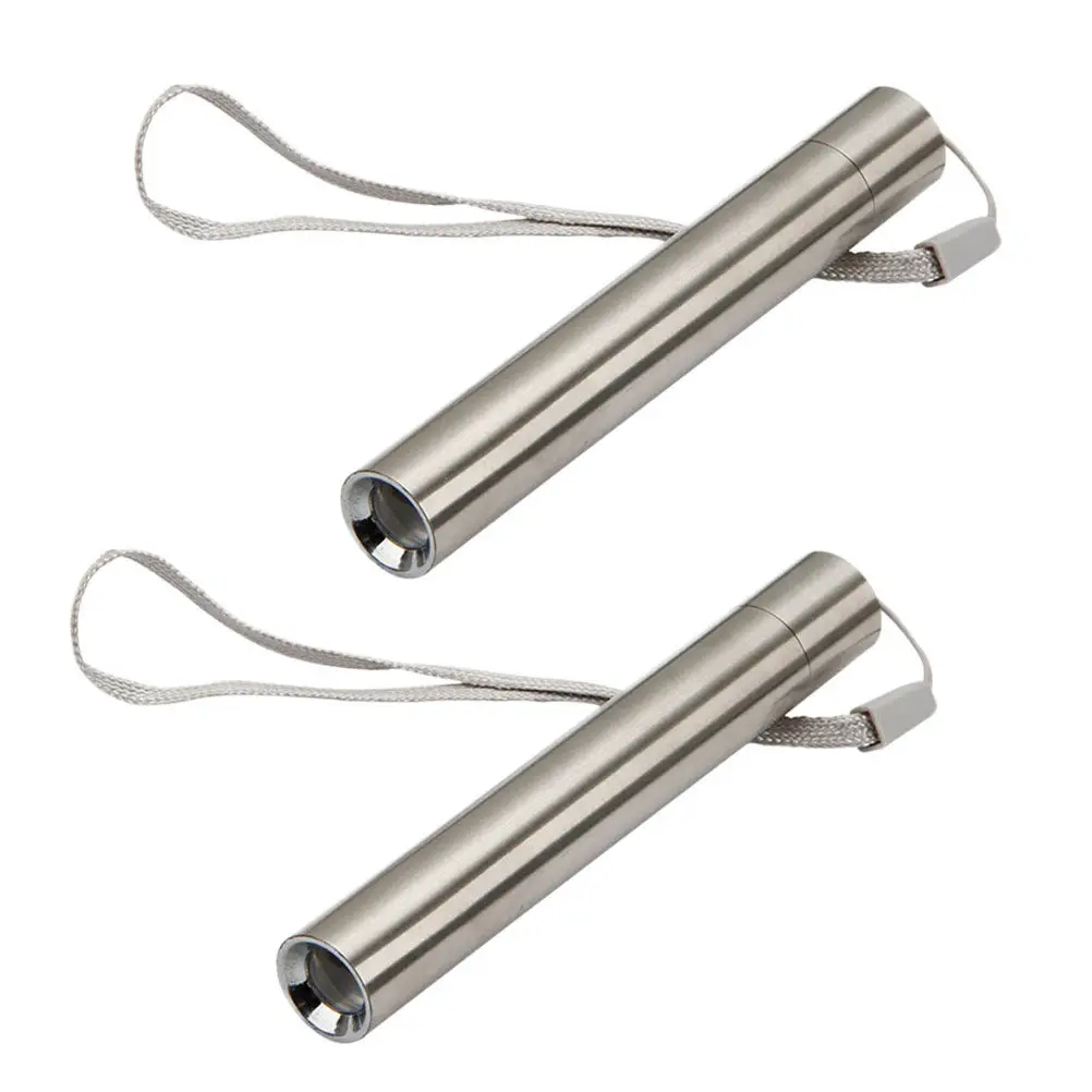2Pcs Fluorescent Detection Pens Stainless Steel Currency and Fluorescent Agent Detection Lamps Portable Mask Testing
2Pcs Fluorescent Detection Pens Stainless Steel Currency and Fluorescent Agent Detection Lamps Portable Mask Testing