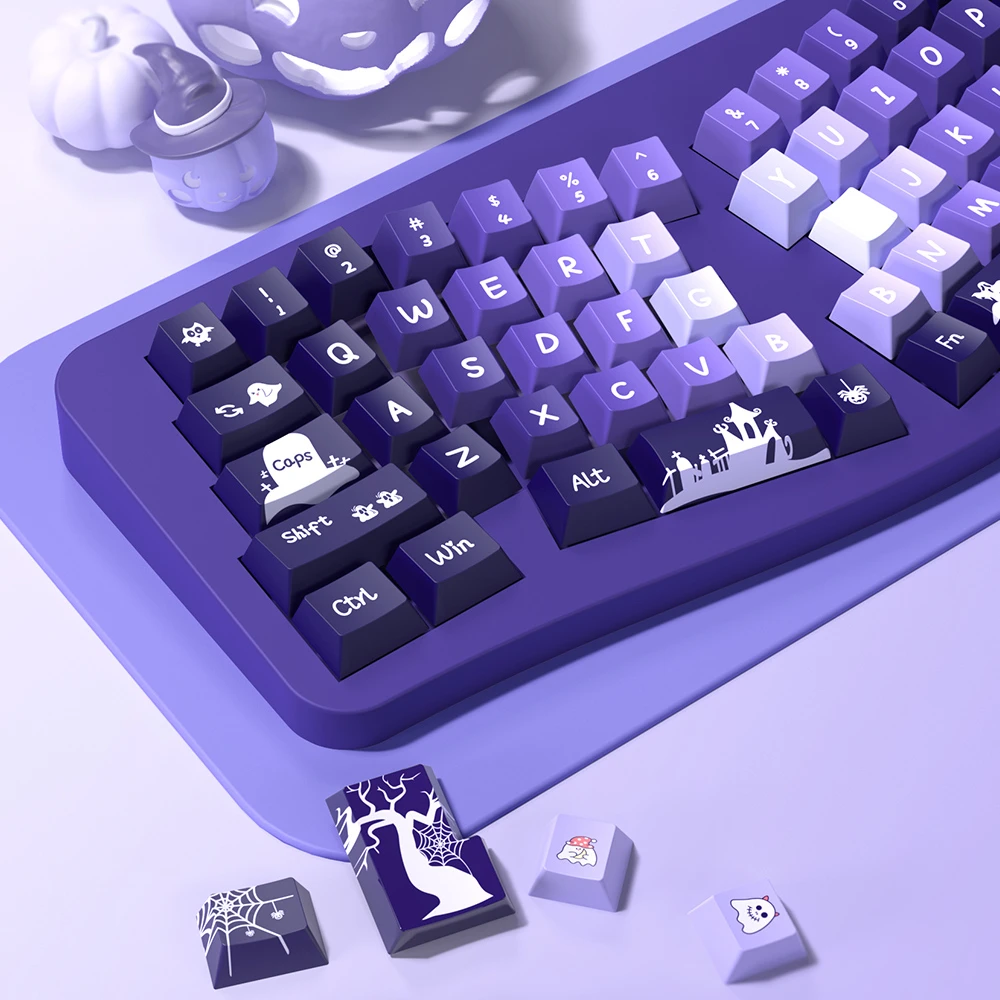 Crying Monster Purple Gradient Keycaps Cherry Profile PBT material 138/158keys suitable mechanical keyboard
Crying Monster Purple Gradient Keycaps Cherry Profile PBT material 138/158keys suitable mechanical keyboard