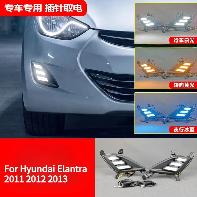 LED Daytime Running Lights Upgrade Front Fog Lights Daytime Driving Turn Signal For Hyundai Elantra 2011 2012 2013 Accessories
LED Daytime Running Lights Upgrade Front Fog Lights Daytime Driving Turn Signal For Hyundai Elantra 2011 2012 2013 Accessories