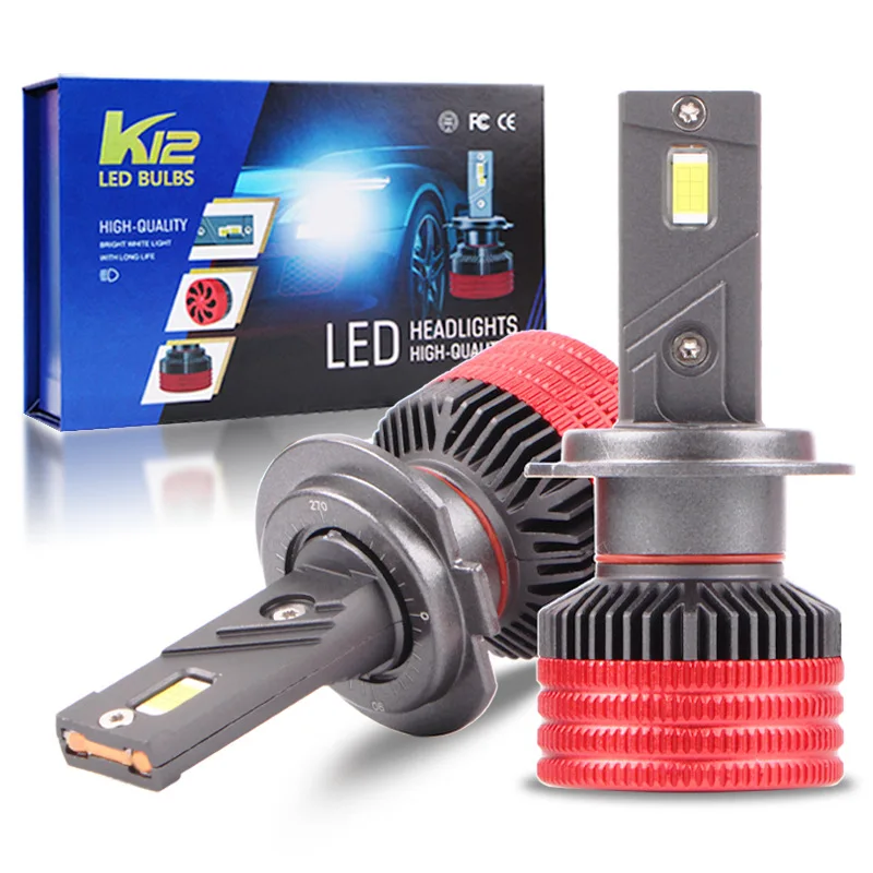 K12 Dual Copper Tube LED Lights Car Accessories H11 H4 Super Bright 60W White Laser Headlights All-in-One High Low Beam
K12 Dual Copper Tube LED Lights Car Accessories H11 H4 Super Bright 60W White Laser Headlights All-in-One High Low Beam