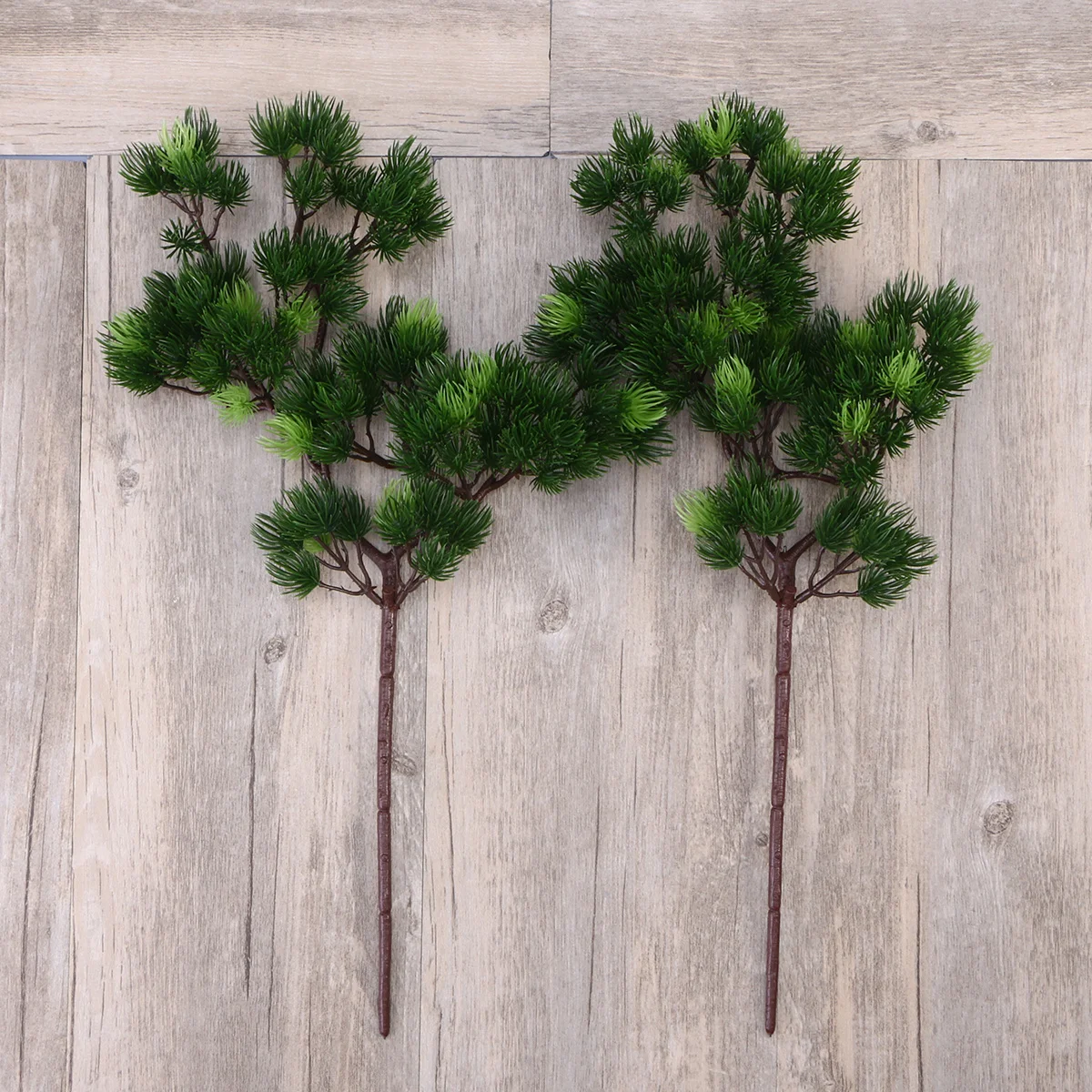 2Pcs Artificial Pine Tree Lifelike Plastic Decor Spring Home DIY Landscape Decoration Landscape Decor Fake Tree Branches 
2Pcs Artificial Pine Tree Lifelike Plastic Decor Spring Home DIY Landscape Decoration Landscape Decor Fake Tree Branches
