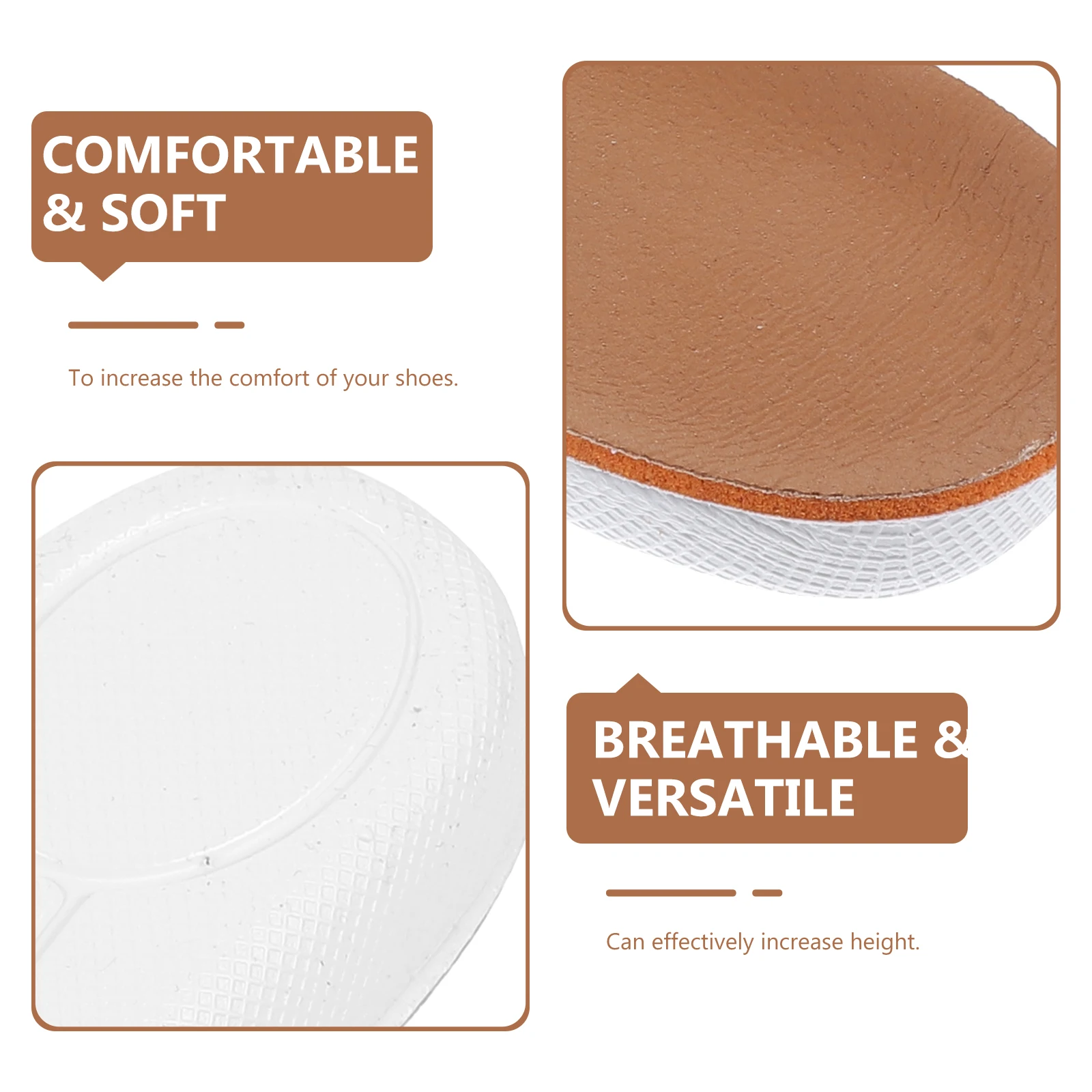 Heightening Insoles Lift Shoe Lifts for Women Innersoles Filler Pads Increase Taller Elevator
Heightening Insoles Lift Shoe Lifts for Women Innersoles Filler Pads Increase Taller Elevator